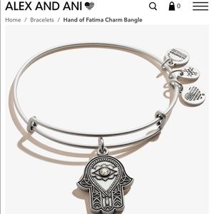 Alex and Ani Hamsa Bracelet